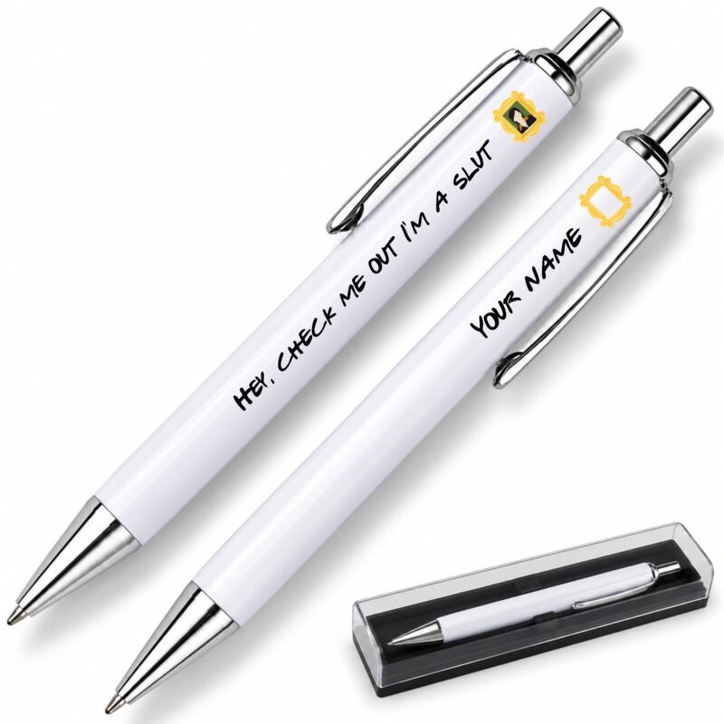 Hey, Check Me Out, I’m a Slut – Monica Metal Pen Gift Set