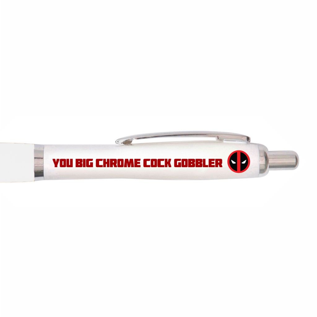 You Big Chrome Cock Gobbler! – Metal Pen Gift Set